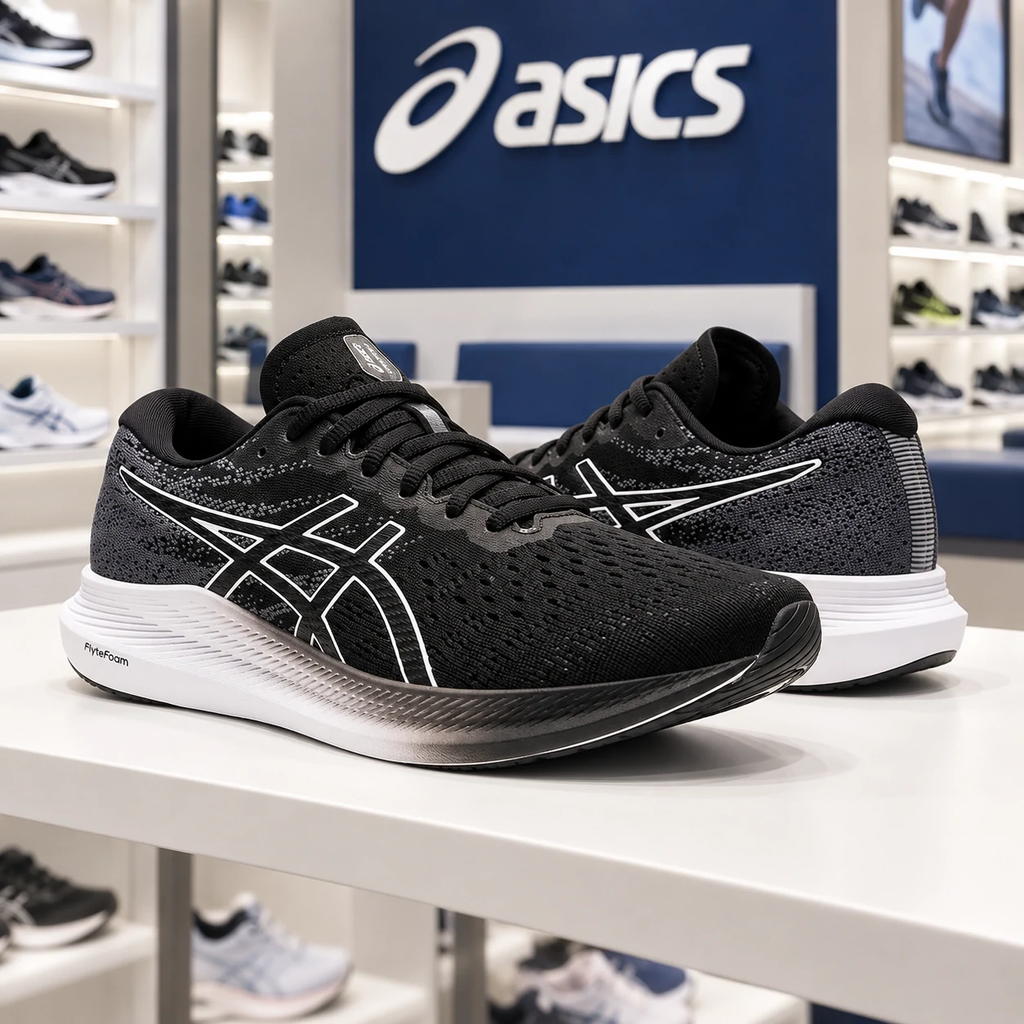 Giày chạy bộ nữ Asics Chính hãng - EVORIDE 3 - Màu đen | JapanSport 1012B185-001