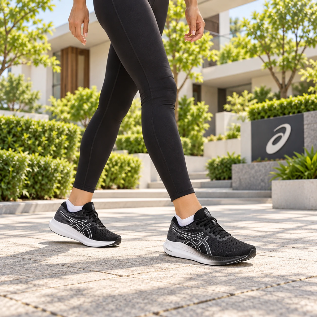 Giày chạy bộ nữ Asics Chính hãng - EVORIDE 3 - Màu đen | JapanSport 1012B185-001