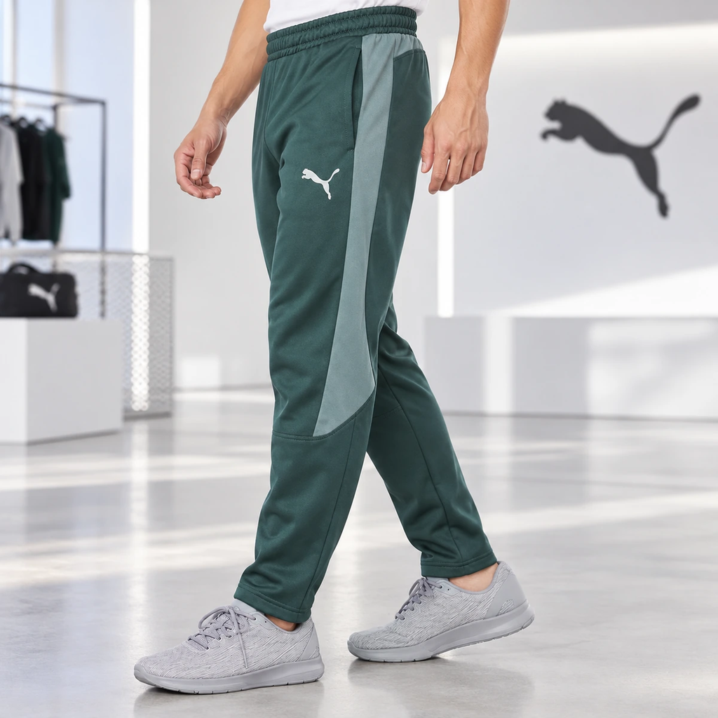 Quần Puma Chính Hãng - EVOSTRIPE Warm Pants  - Màu Xanh | JapanSport 846345-80
