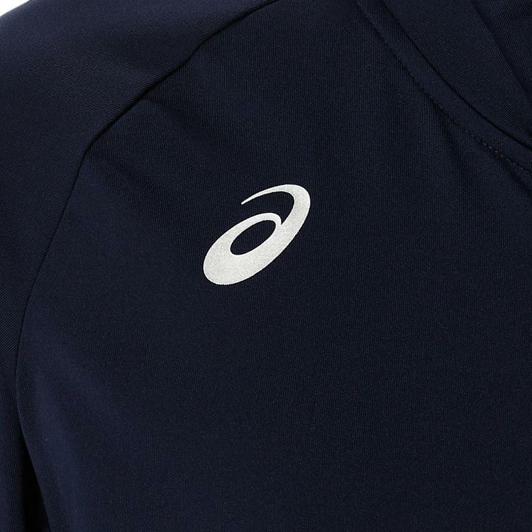 Áo Khoác Asics Chính Hãng - LIMO Fleece-Lined Stretch Knit Jacket - Màu Navy | JapanSport 2031D576-400