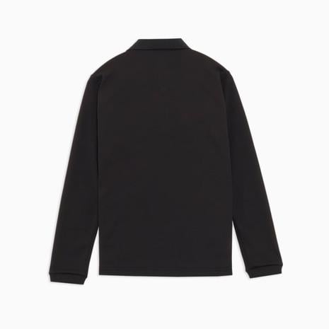 Áo Puma Nữ Chính Hãng -  PUMA Shadowcat Graphic Long Sleeve Polo - Màu Đen | JapanSport 635829-03