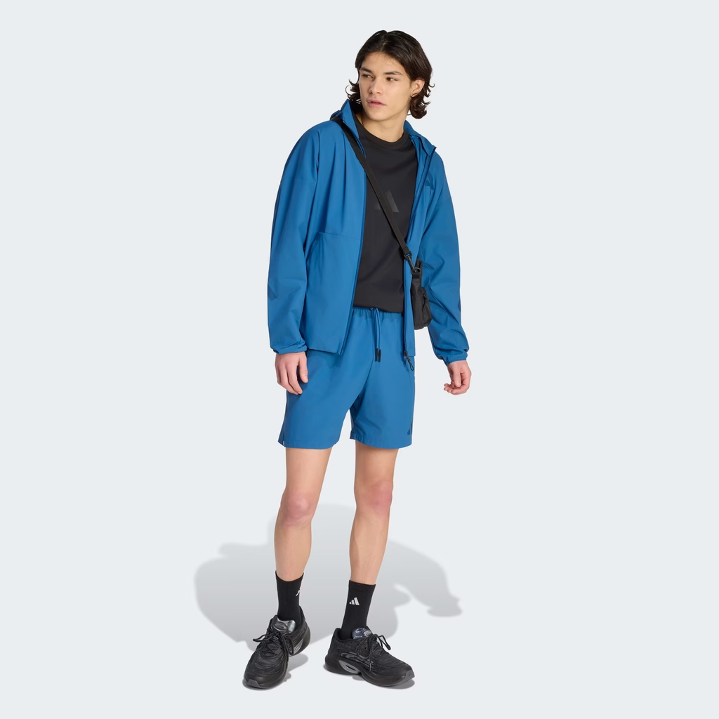 Quần Short Adidas Nam Chính Hãng - Adidas ZNE Woven Shorts - Màu Xanh | JapanSport KF058
