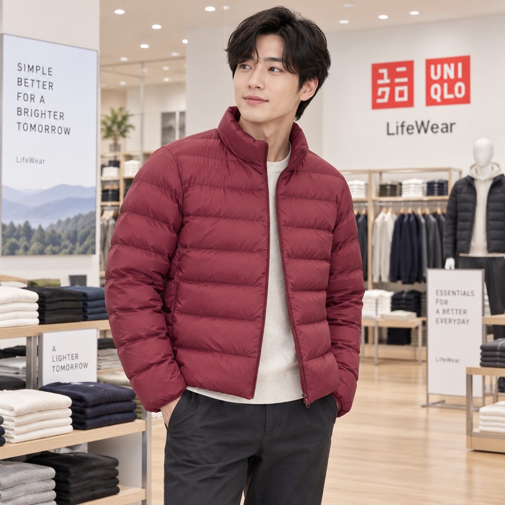 Áo Khoác Lông Vũ Nữ Uniqlo Chính hãng - Ultra Light Down Jacket - 17 RED  | JapanSport 450310