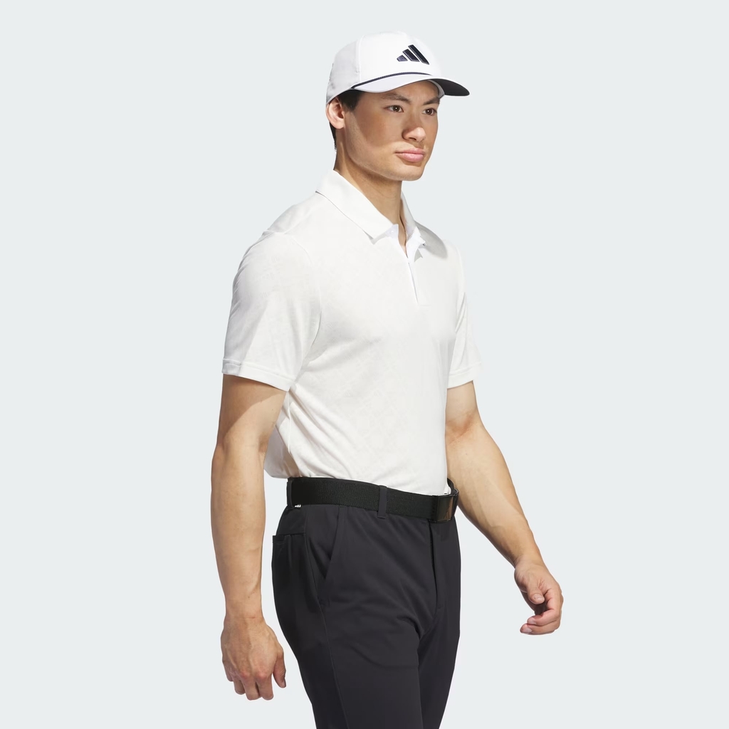 Áo Polo Adidas Nam Chính Hãng - Jacquard HEAT.RDY Tour Ultimate365 - Màu Trắng | JapanSport IL0567