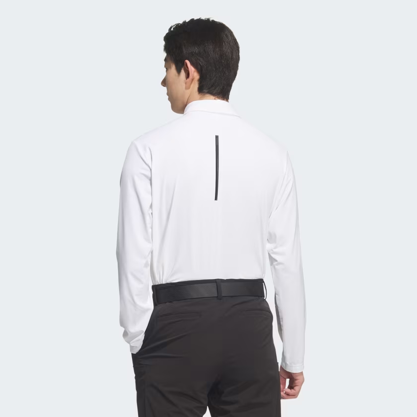 Áo Polo Adidas Nam Chính Hãng -ULTIMATE365 TOUR LONG SLEEVE POLO SHIRTS- Màu TRẮNG | JapanSport KA1782