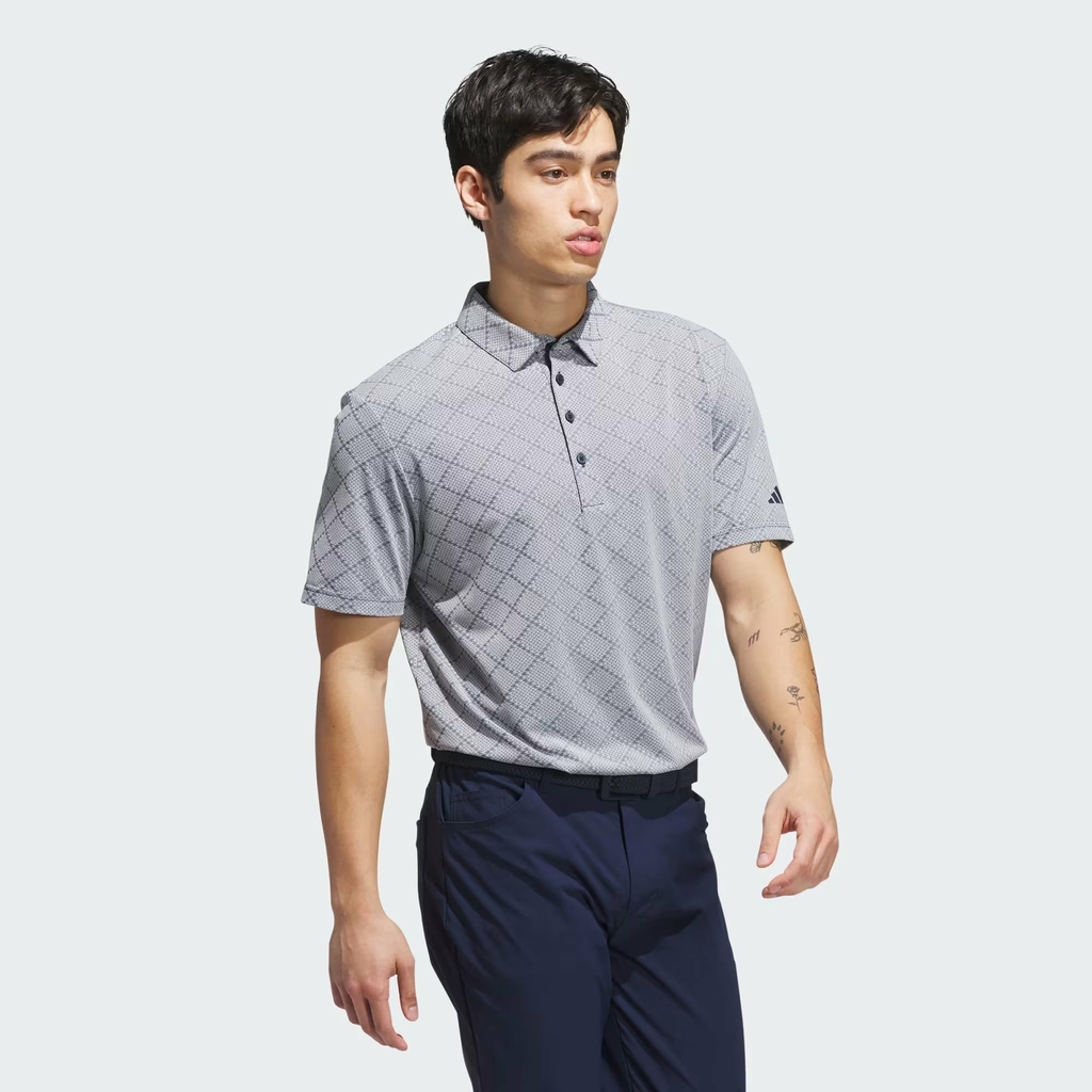 Áo Polo Adidas Chính Hãng - Jacquard Ultimate365 Polo Shirt - Màu Xám | JapanSport JL5266