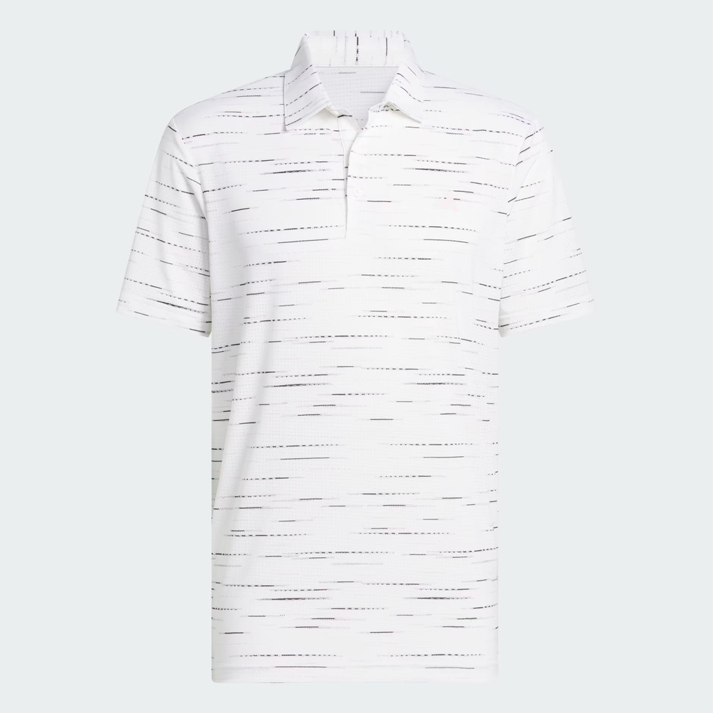 Áo Polo Adidas Chính Hãng -  Ultimate365 Mesh Glimmer Print Polo Shirt - Màu Trắng | JapanSport KA7912