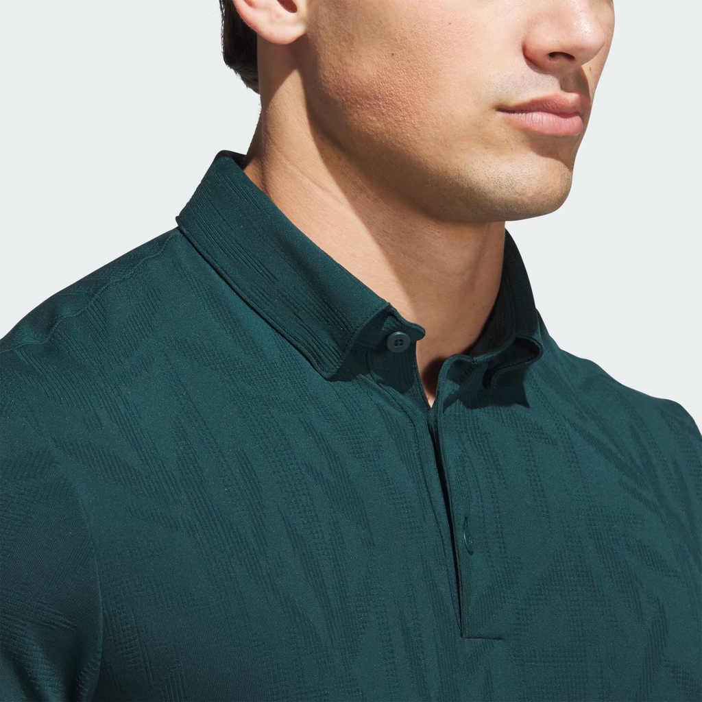 Áo Polo Adidas Chính Hãng - Áo Polo Họa Tiết - Màu Xanh | JapanSport JL7890