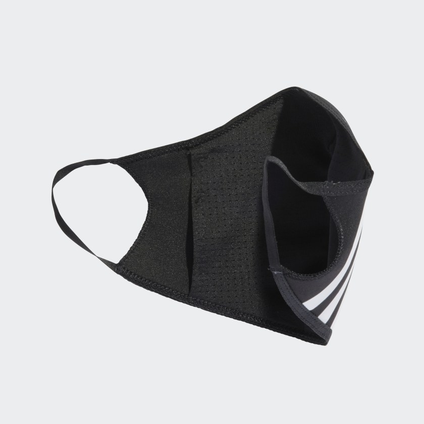 Set 3 chiếc Khấu trang Adidas Chính hãng - Face Covers - Không dùng trong y tê - Đen | JapanSport HC4703