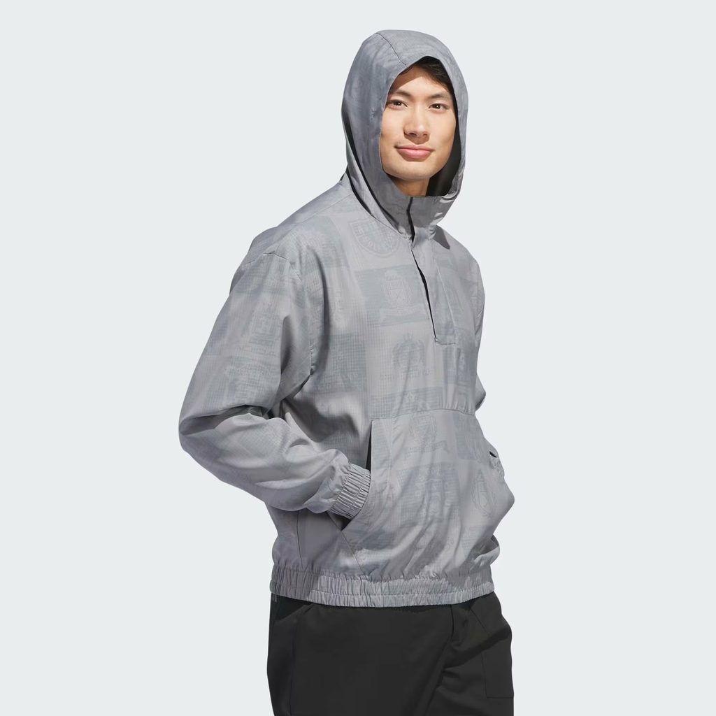 Áo Khoác Adidas Nam Chính Hãng - Go-To Anorak - Màu Xám | JapanSport IW3900