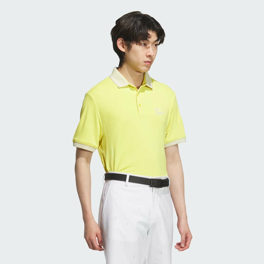 Áo Polo Adidas Chính Hãng - HEAT.RDY Short-Sleeve - Màu Vàng | JapanSport JF6299