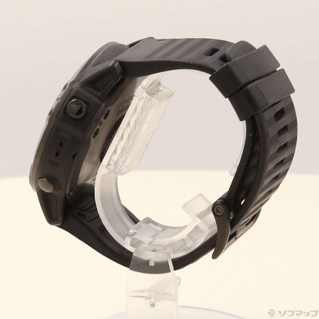 NHƯ MỚI【Đã qua sử dụng】Đồng hồ thông minh Garmin Chính Hãng - Fenix 6X Pro Dual Power Ti 51mm - Màu đen | JapanSport