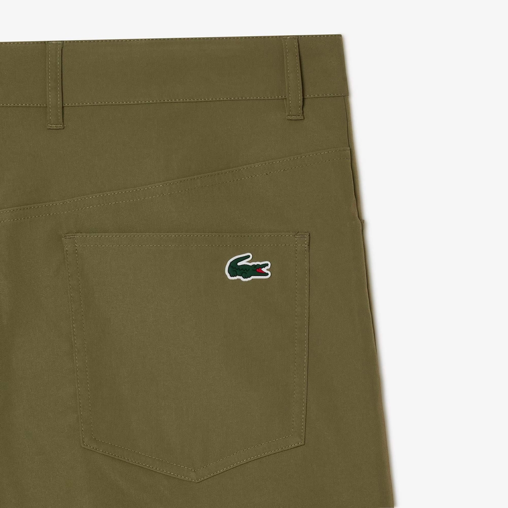 Quần short Lacoste Chính Hãng -  Multi-Pocket Ultra Dry Golf Shorts - Màu Olive | JapanSport  FH6882-51-BMY