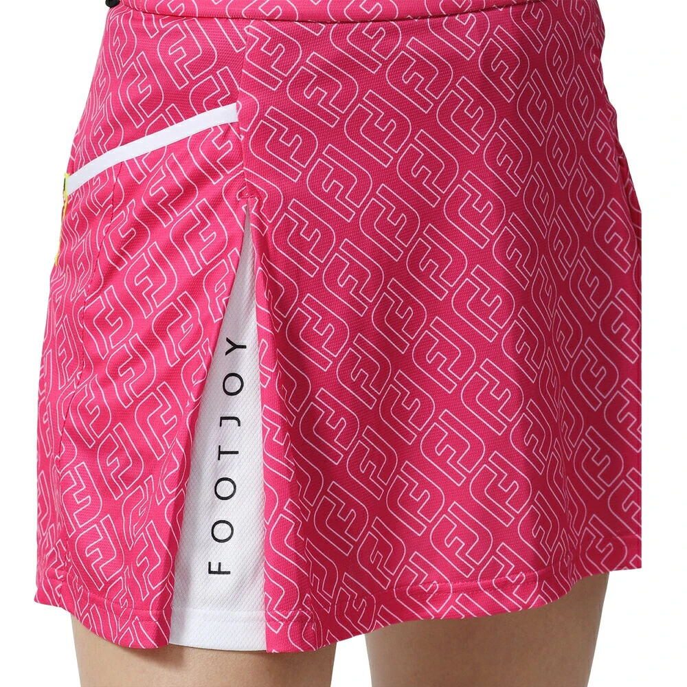 Chân Váy FootJoy Nữ Chính Hãng - Golf Nữ Neo Pink - Màu Hồng | JapanSport 82138 FJW-S24-P03