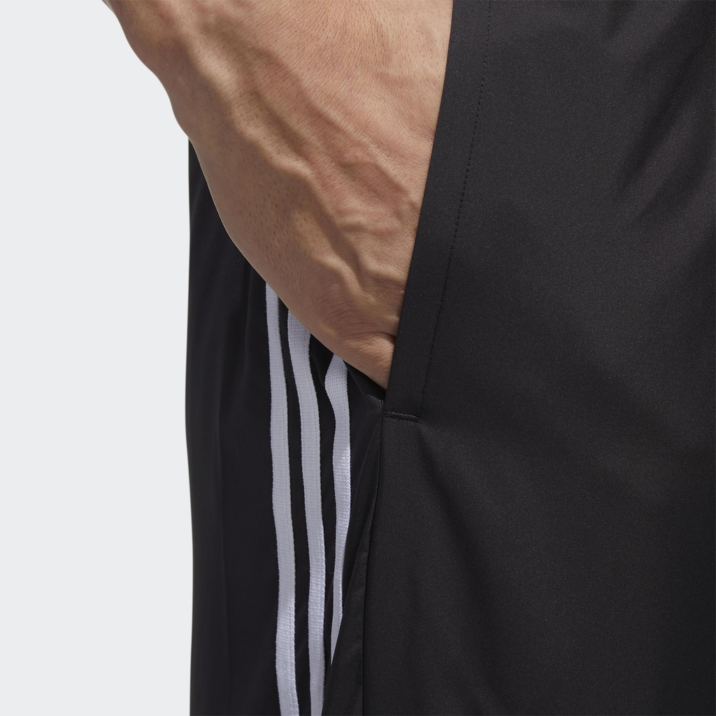 Quần Adidas Nam Chính Hãng - MUST HAVES 3-STRIPES WIND PANTS - Đen | JapanSport GE0428