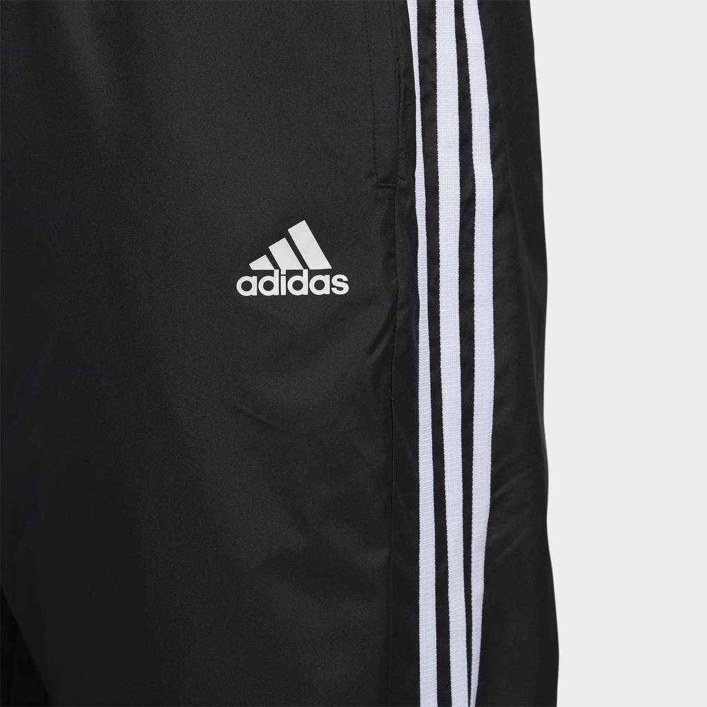 Quần Adidas Nam Chính Hãng - MUST HAVES 3-STRIPES WIND PANTS - Đen | JapanSport GE0428