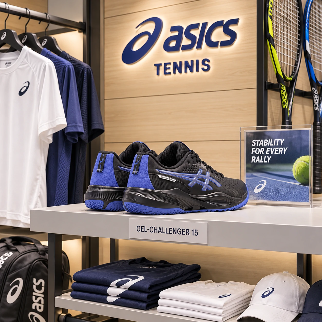 Giày Tennis Asics Nam Chính hãng - GEL-CHALLENGER 15 OC - Màu Đen | JapanSport 1043A026-001