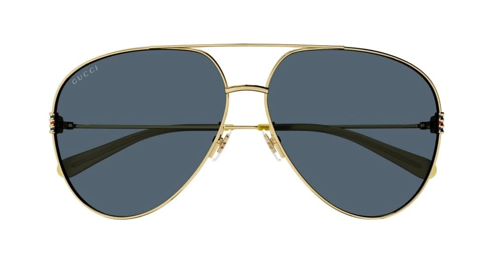 Kính Gucci Nam Nữ Chính hãng - GG1280S 003 – Gold/Blue - 62mm | JapanSport