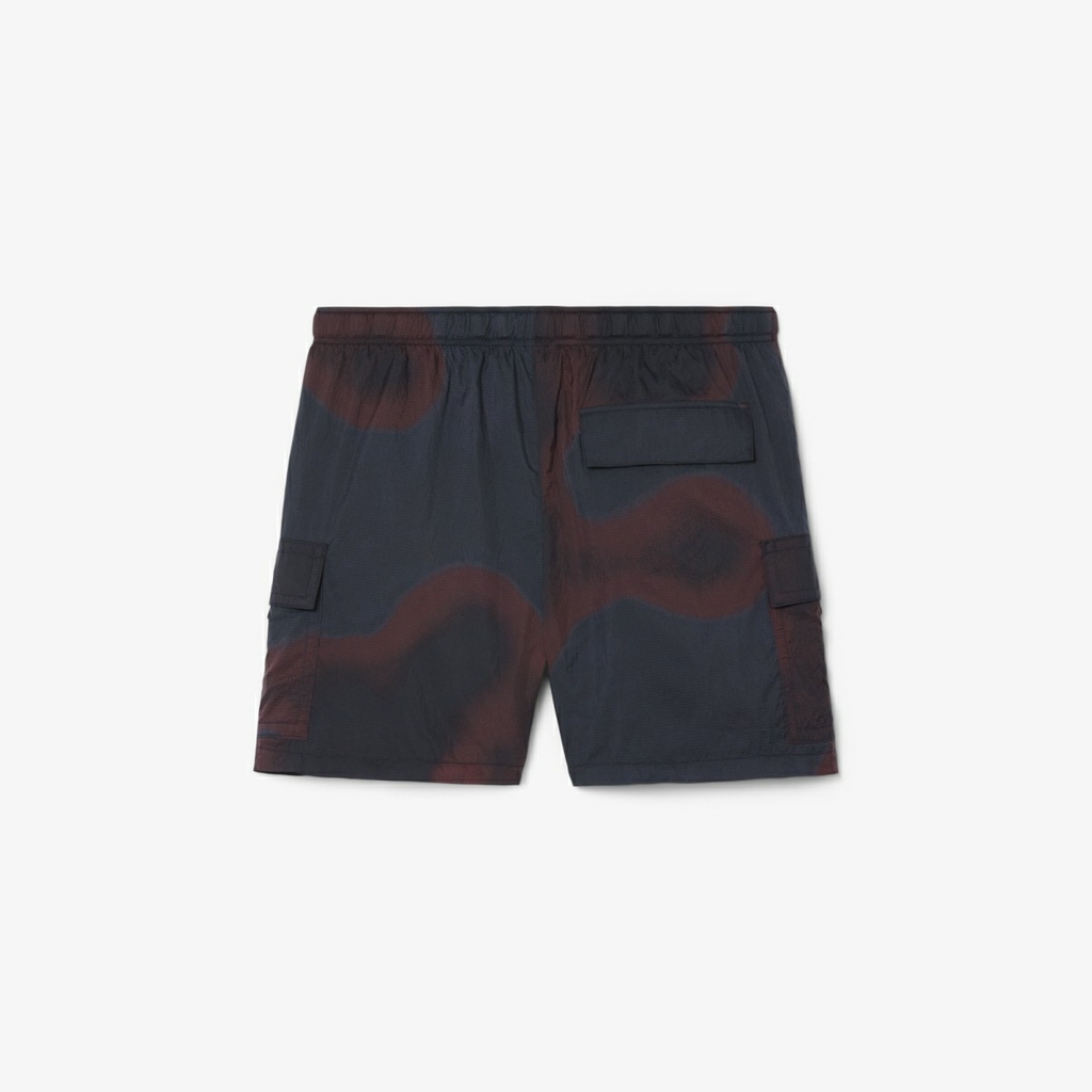 Quần Short Lacoste Chính hãng - Ombré Print Nylon - Màu Đen | JapanSport GH9659-51-EIX