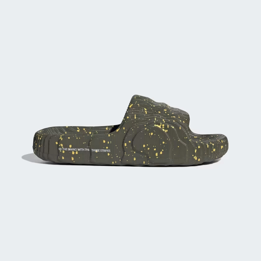 Dép Adidas Chính Hãng - ADILETTE 22 - Màu Olive Strata / Spark / Crystal White| JapanSport IG9263