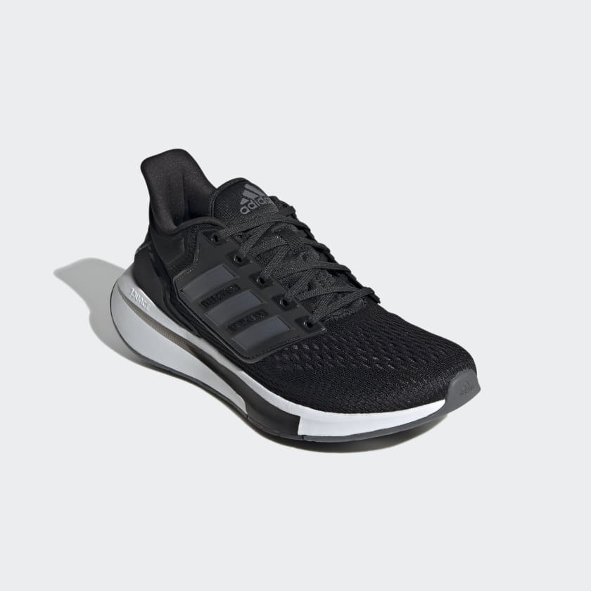 Giày chạy Adidas nữ Chính hãng - EQ21 Run - Đen | JapanSport H00544