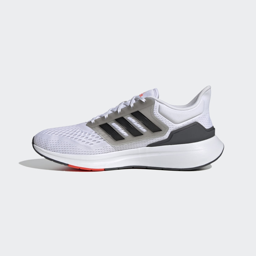 Giày chạy Adidas Chính hãng - EQ21 Run Nam - Trắng | JapanSport H00511