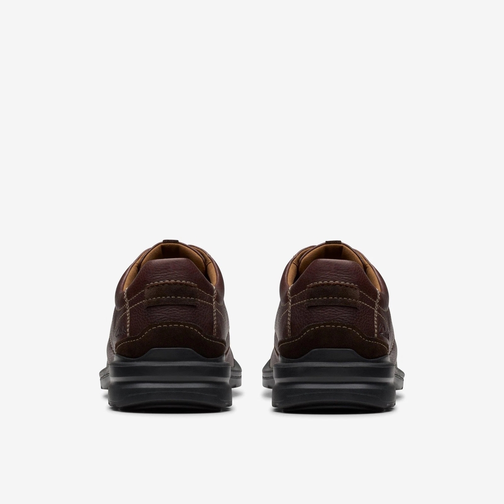 Giày Clark Nam Chính Hãng - Clarks Mens Gessler Cap - Màu nâu | JapanSport 261-79430