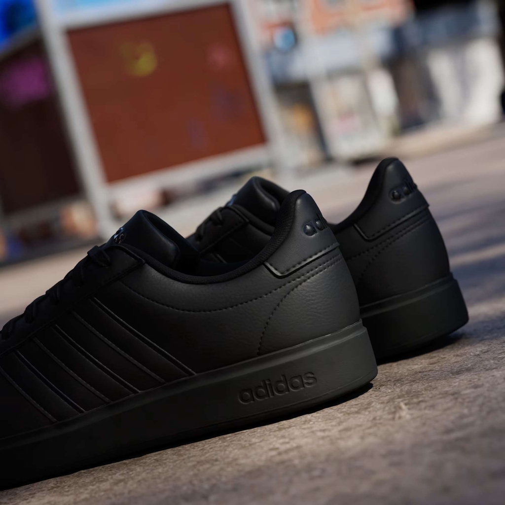 Giày Adidas Nam Chính Hãng - Grand Court Cloudfoam Comfort - Màu Đen | JapanSport GW9198