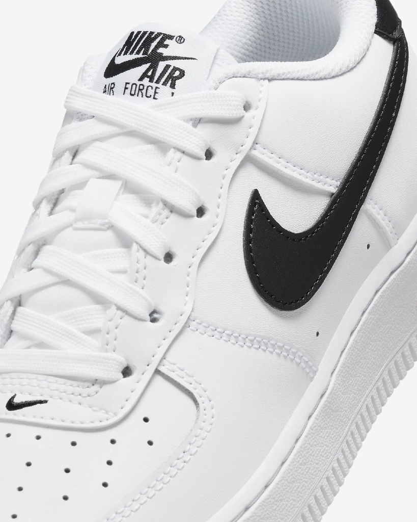 Giày Nike Nam Nữ Chính Hãng - Air Force 1 'White Black' (GS) - Màu trắng | JapanSport FV5948-101