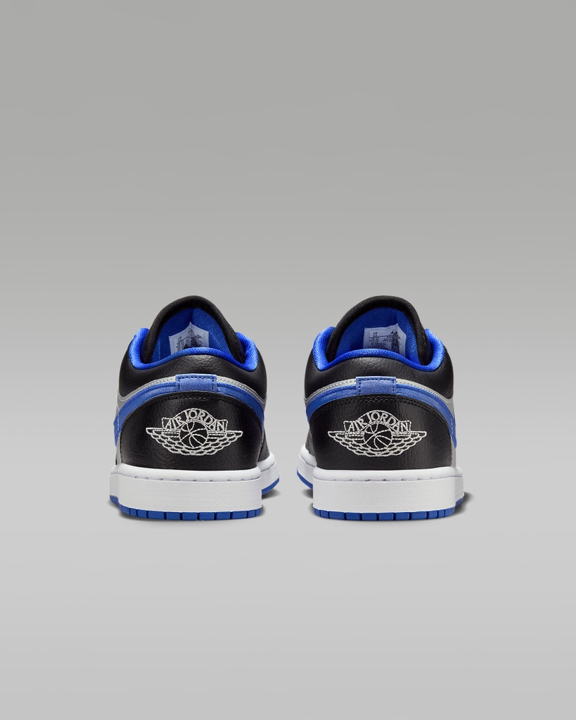 Giày Nike Nam Chính Hãng - Air Jordan 1 Low - Màu Trắng Xanh | JapanSport 553558-007