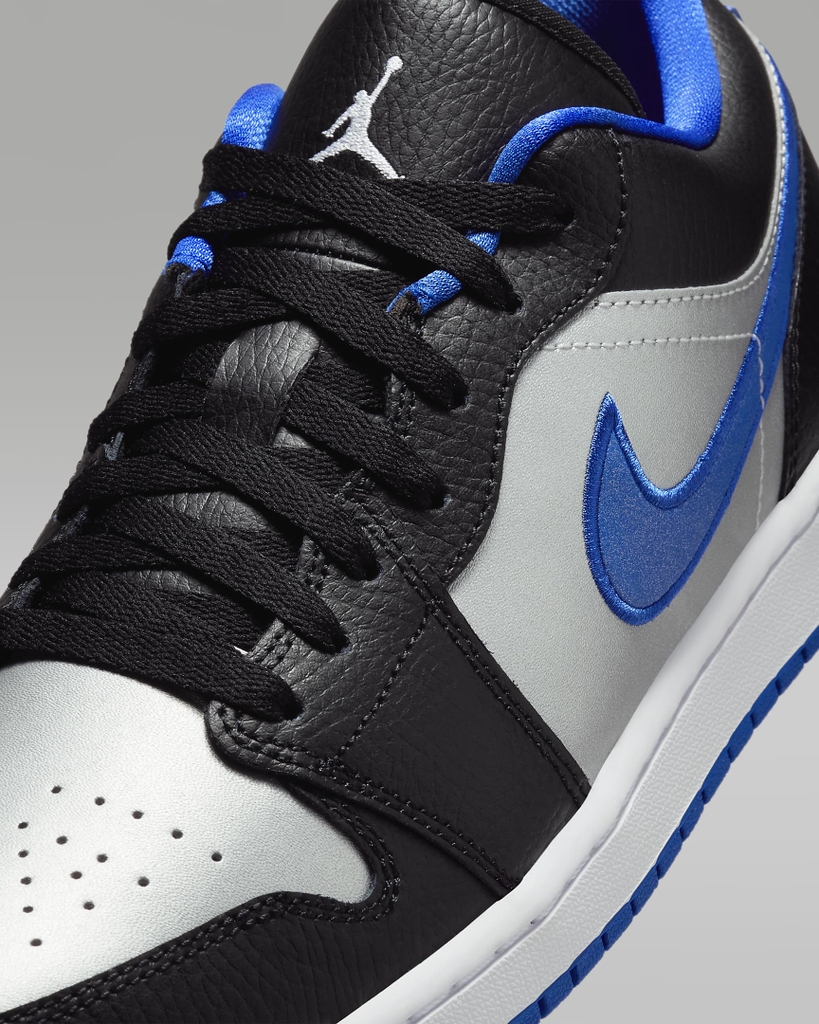 Giày Nike Nam Chính Hãng - Air Jordan 1 Low - Màu Trắng Xanh | JapanSport 553558-007
