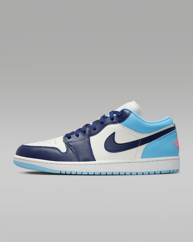 Giày Nike Chính Hãng - Air Jordan 1 Low - Màu Xanh | JapanSport 553558-149