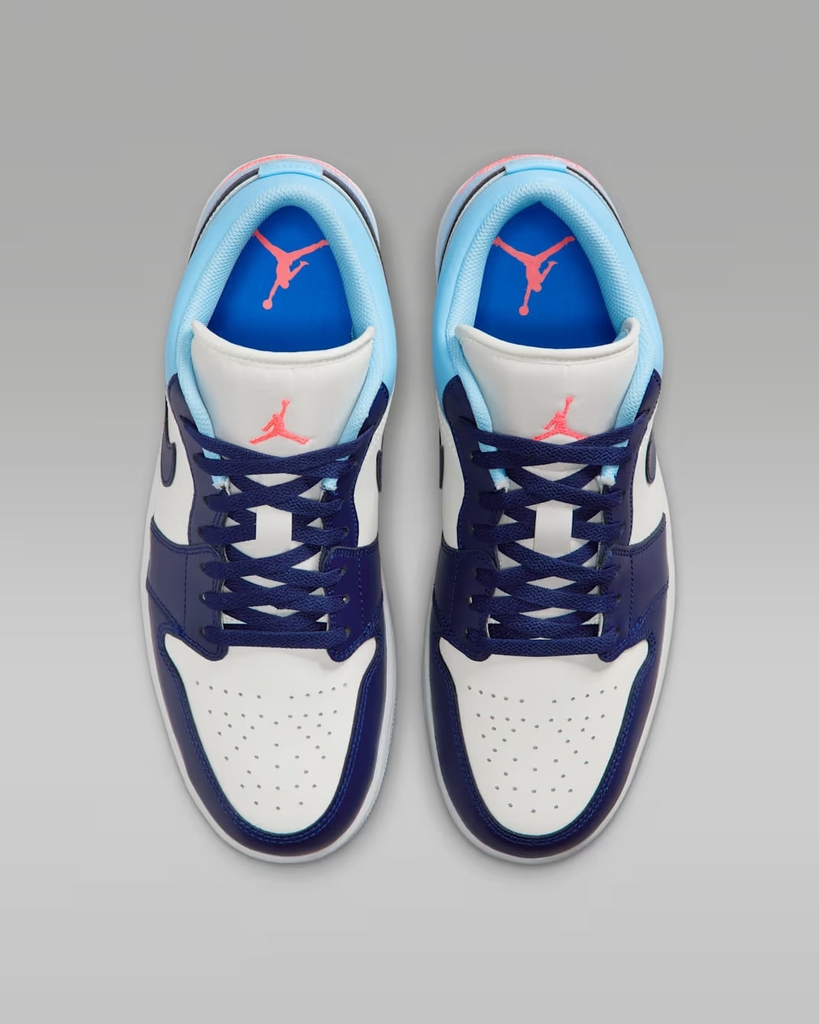 Giày Nike Chính Hãng - Air Jordan 1 Low - Màu Xanh | JapanSport 553558-149