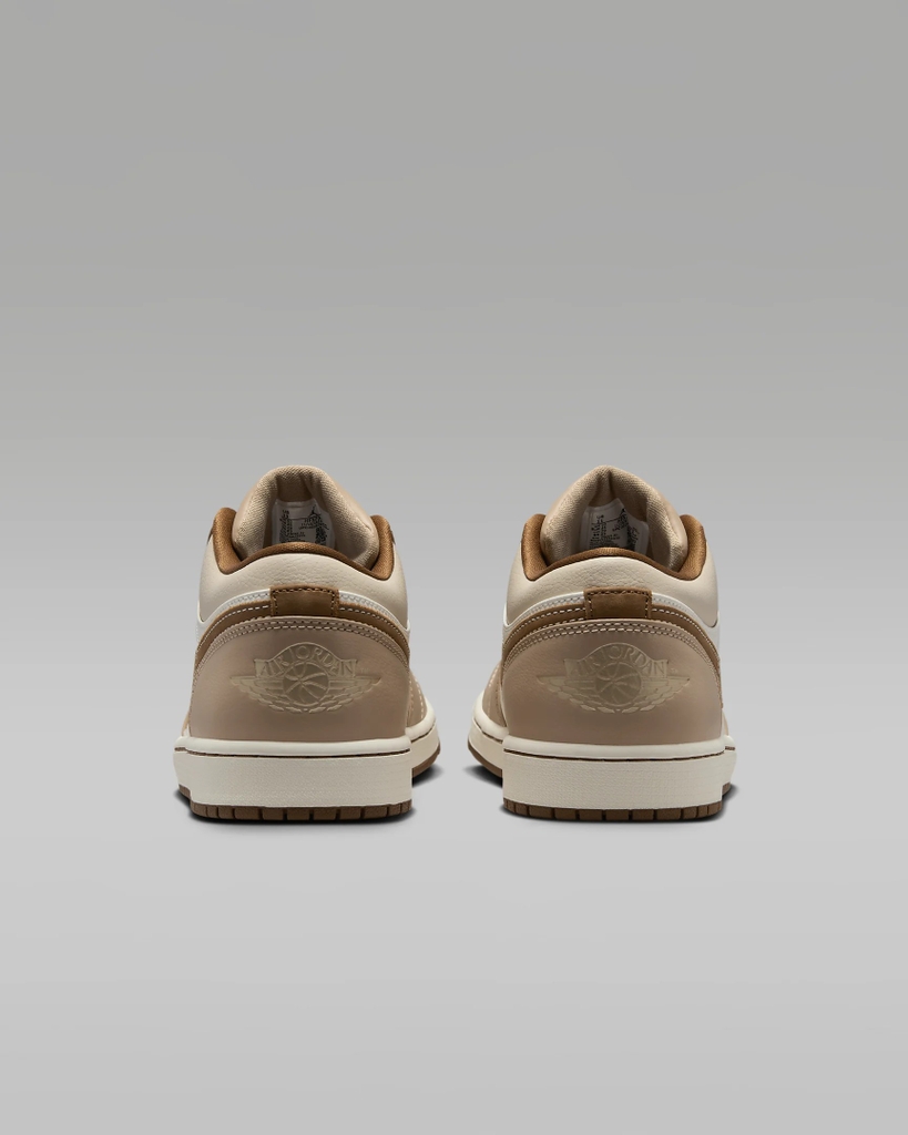 Giày Nike Nam Chính Hãng - Air Jordan 1 Low - Nâu/Trắng | JapanSport HF5753-221