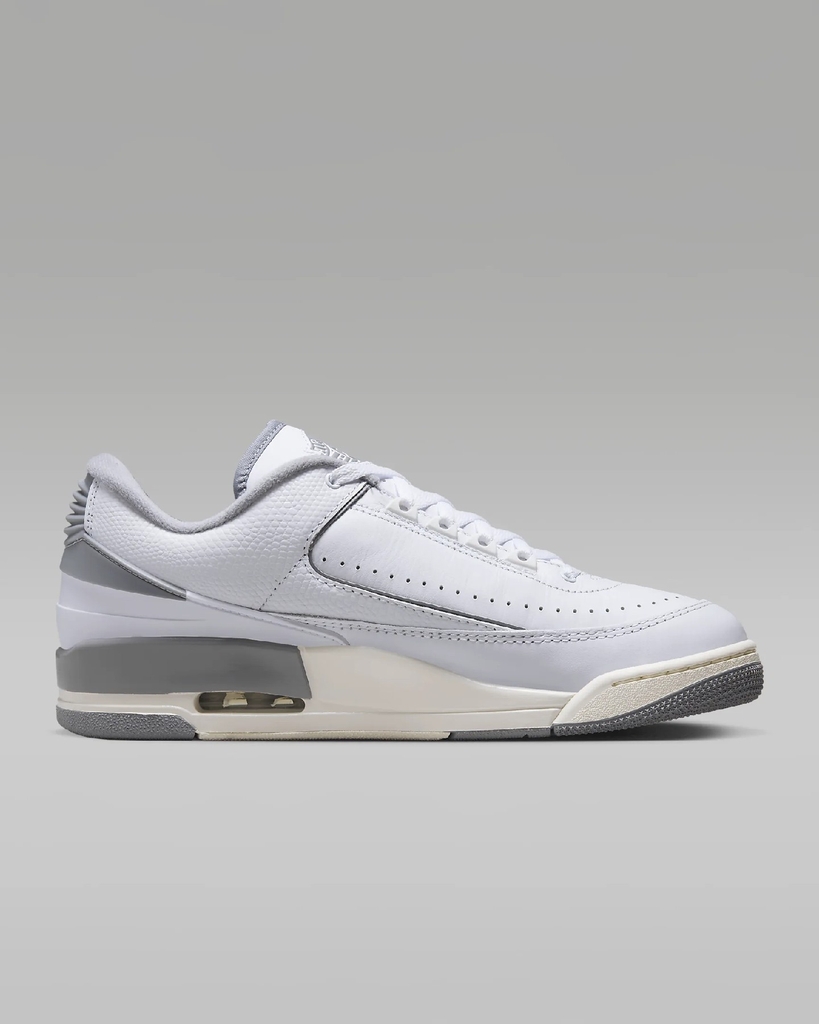 Giày Nike Nam Chính Hãng - Jordan 2/3 'White Cement' - Màu Xám | JapanSport FD0383-101