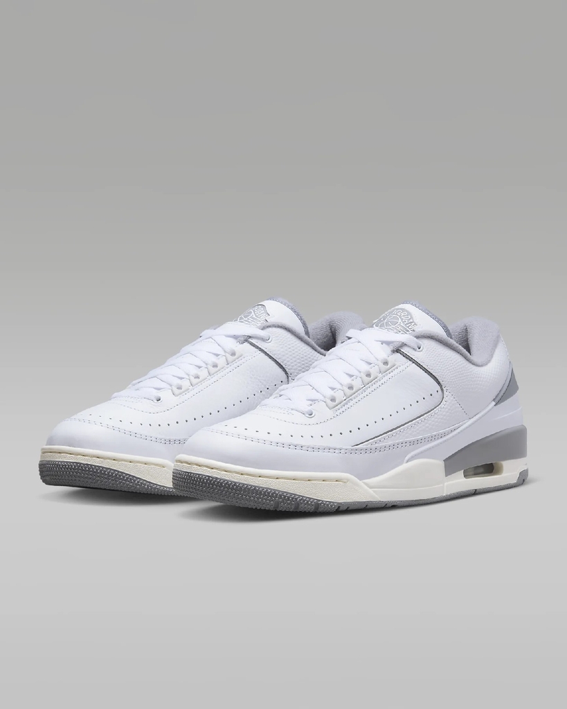 Giày Nike Nam Chính Hãng - Jordan 2/3 'White Cement' - Màu Xám | JapanSport FD0383-101