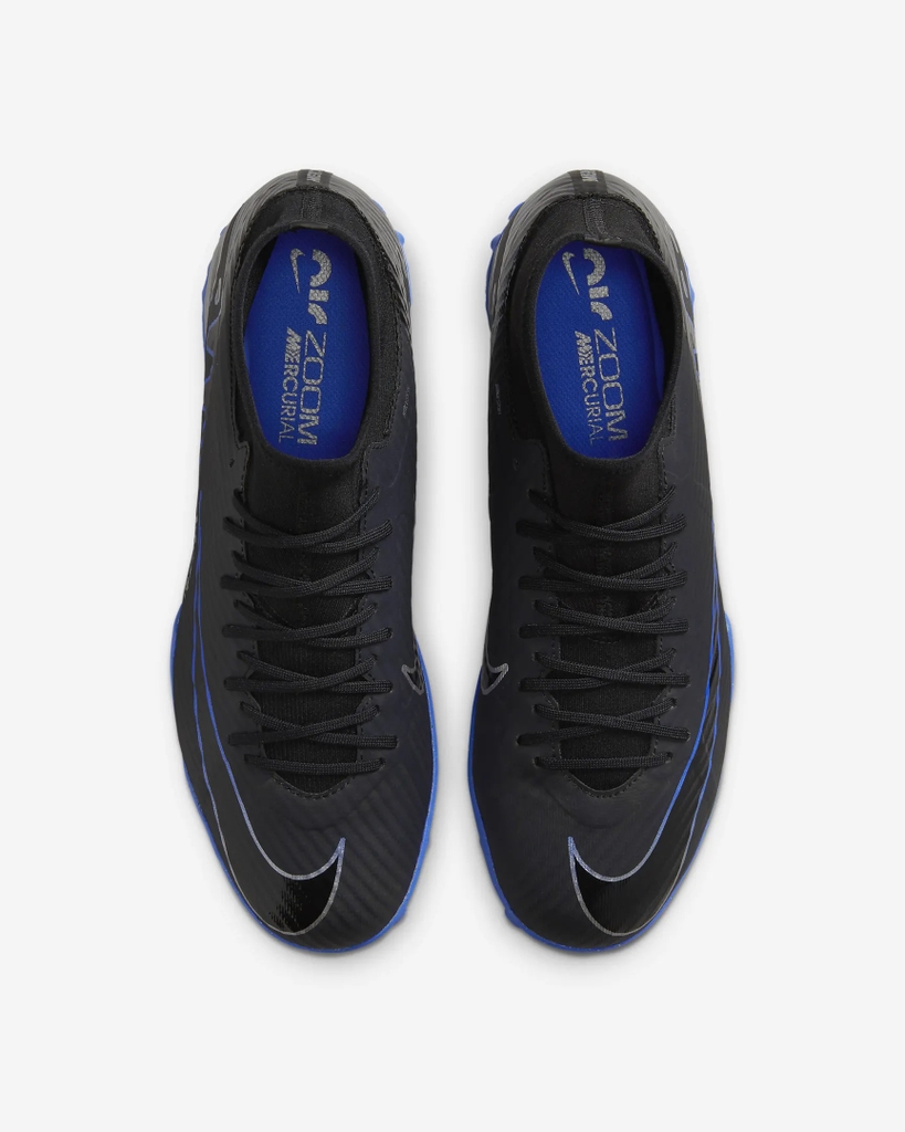 Giày Đá bóng Nike Chính Hãng - Nike Mercurial Superfly 9 Academy - Đen/Xanh | JapanSport DJ5629-040
