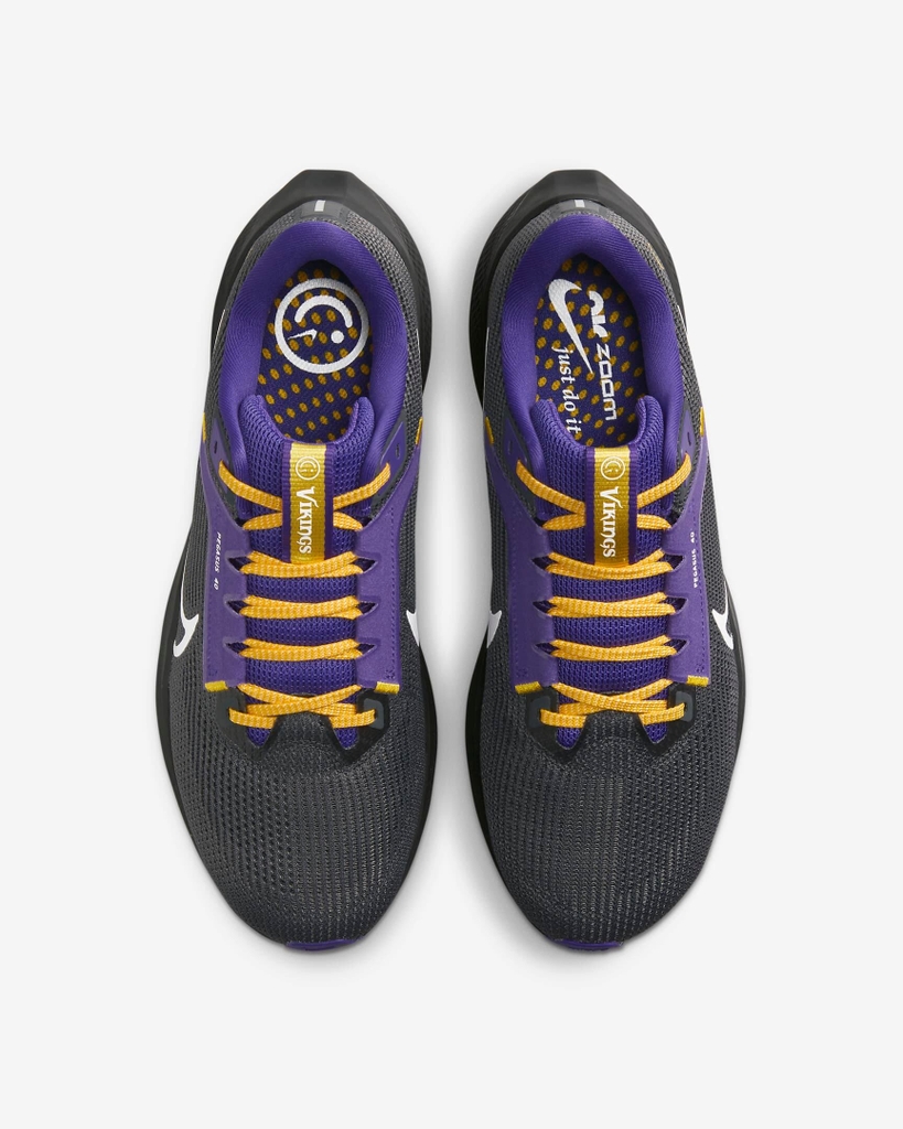 Giày Nike Nam Chính hãng - Pegasus 40 (NFL Minnesota Vikings) - Đen | JapanSport DZ5957-001