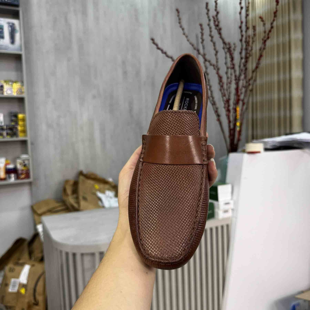 Giày Rockport Chính Hãng - Tayo DARK NATURAL 120- Màu Nâu | JapanSport TAYO_DNA01