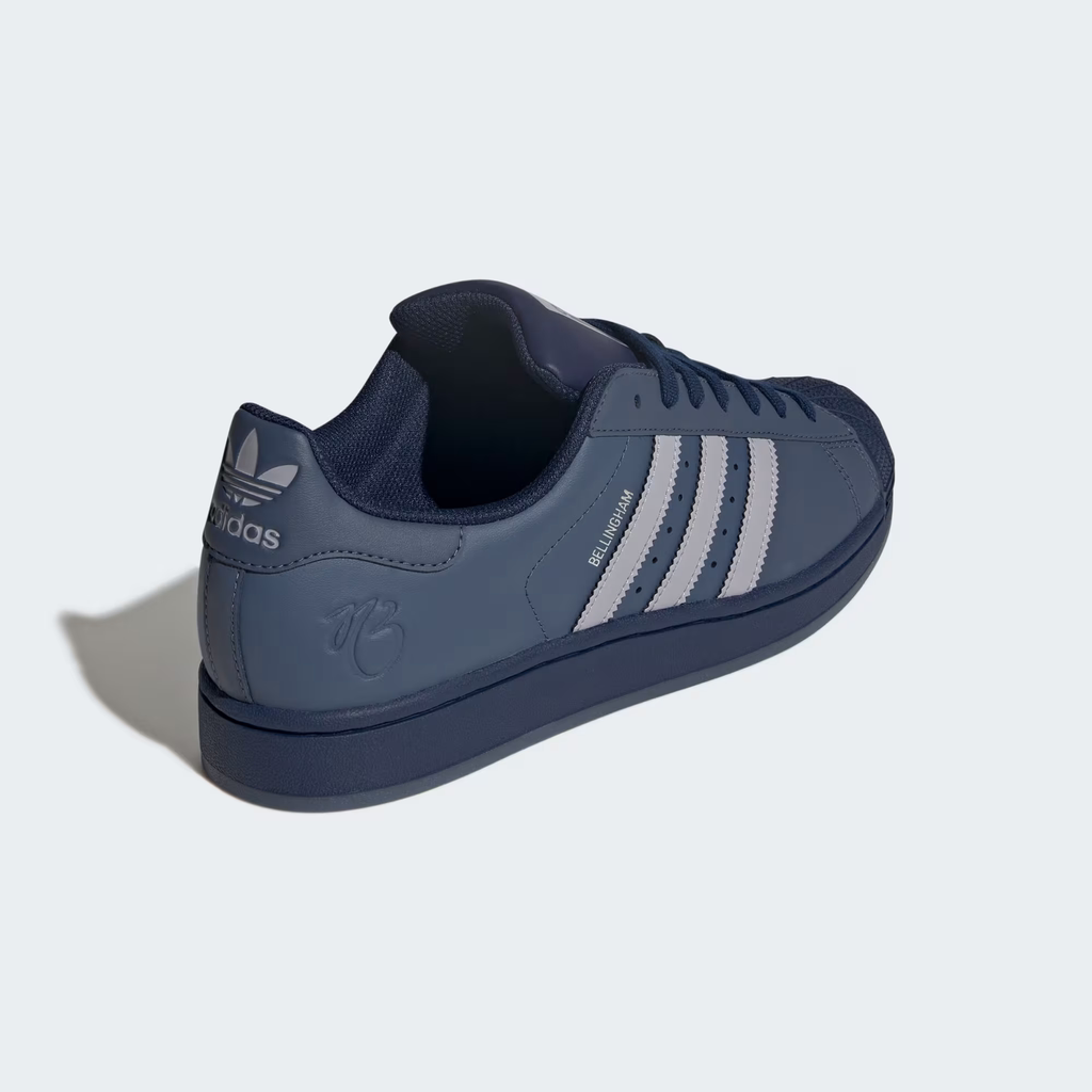 Giày Adidas Nam Chính Hãng - Bellingham Superstar Shoes - Xanh | JapanSport JQ6727