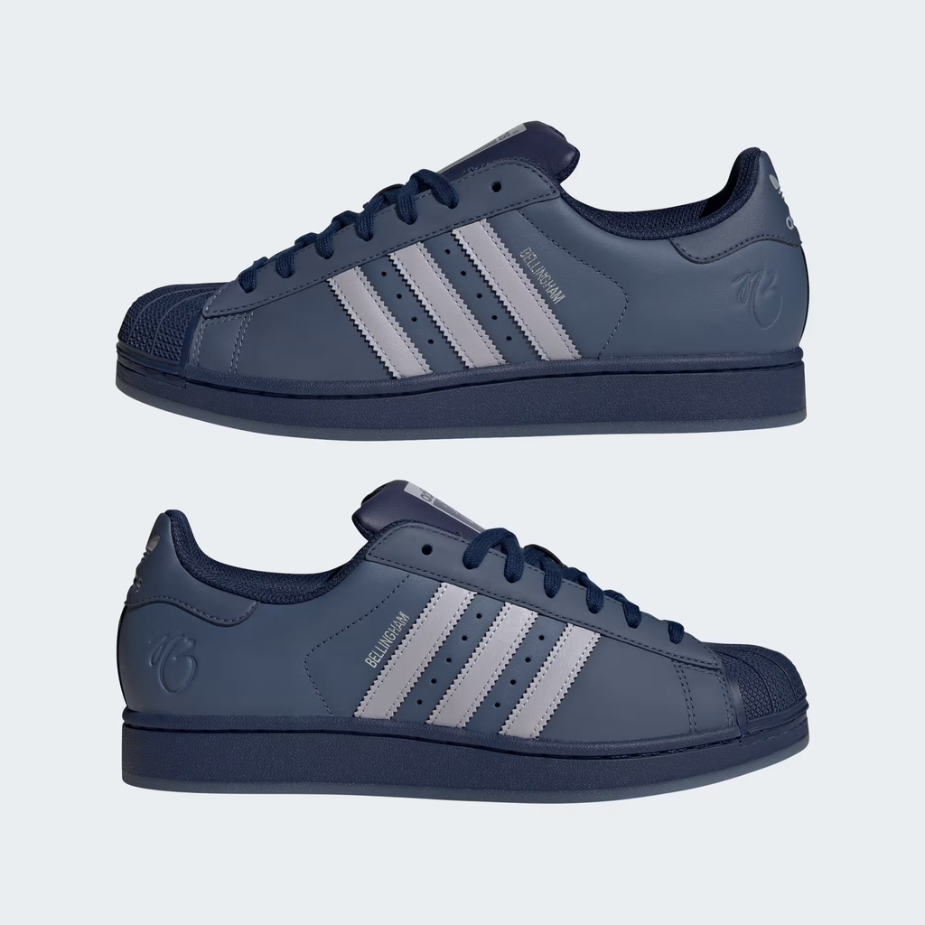 Giày Adidas Nam Chính Hãng - Bellingham Superstar Shoes - Xanh | JapanSport JQ6727