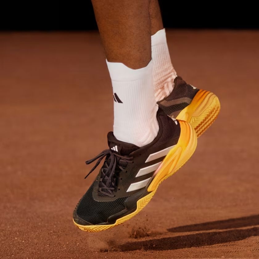 Giày Tennis Nam Adidas Chính hãng -  Barricade 13 Clay Tennis  - Màu Đen | JapanSport IF0464