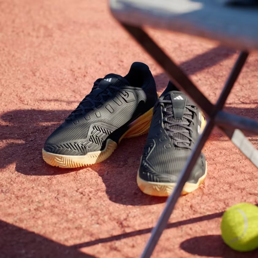 Giày Tennis Nam Adidas Chính hãng -  Barricade 13 Clay Tennis  - Màu Đen | JapanSport IF0464