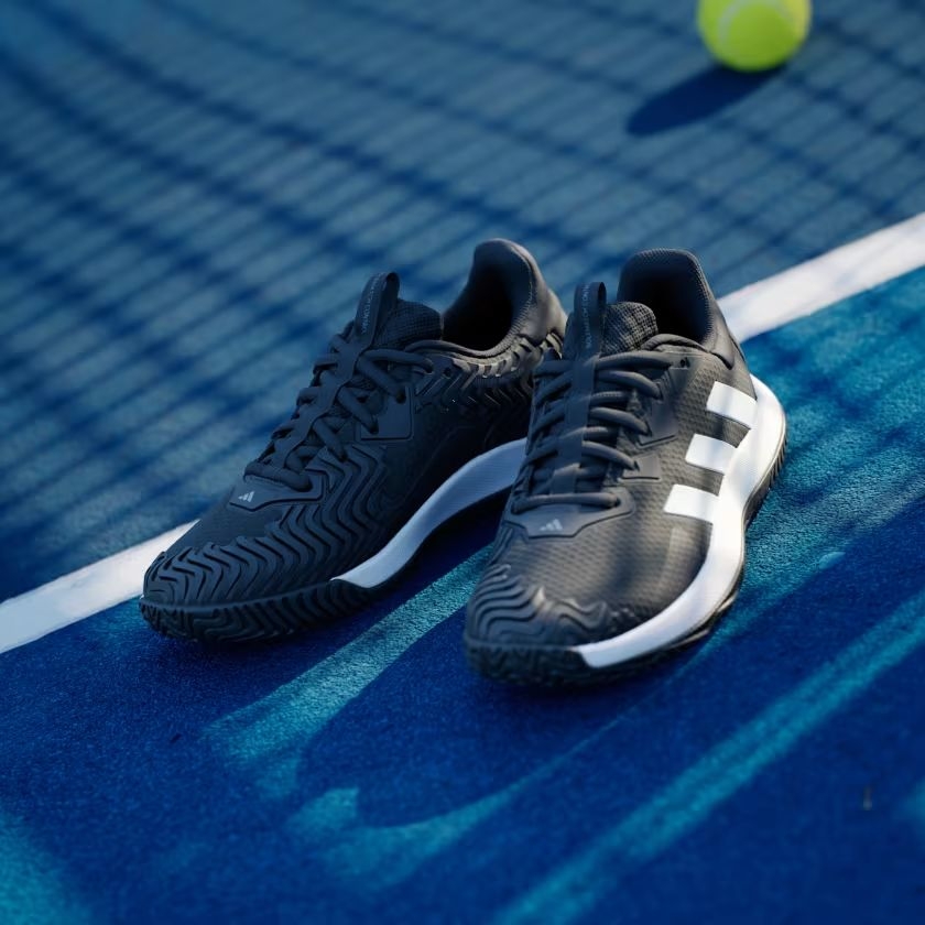 Giày Tennis Adidas Chính hãng - SoleMatch Control Tennis Shoes - Màu Đen | JapanSport ID1498