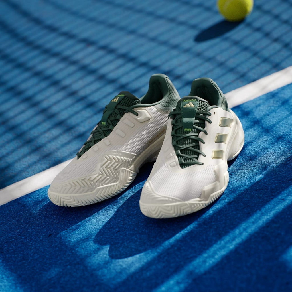 Giày Tennis Adidas Chính Hãng - Barricade 13 Vtg - Màu be | JapanSport IH5140