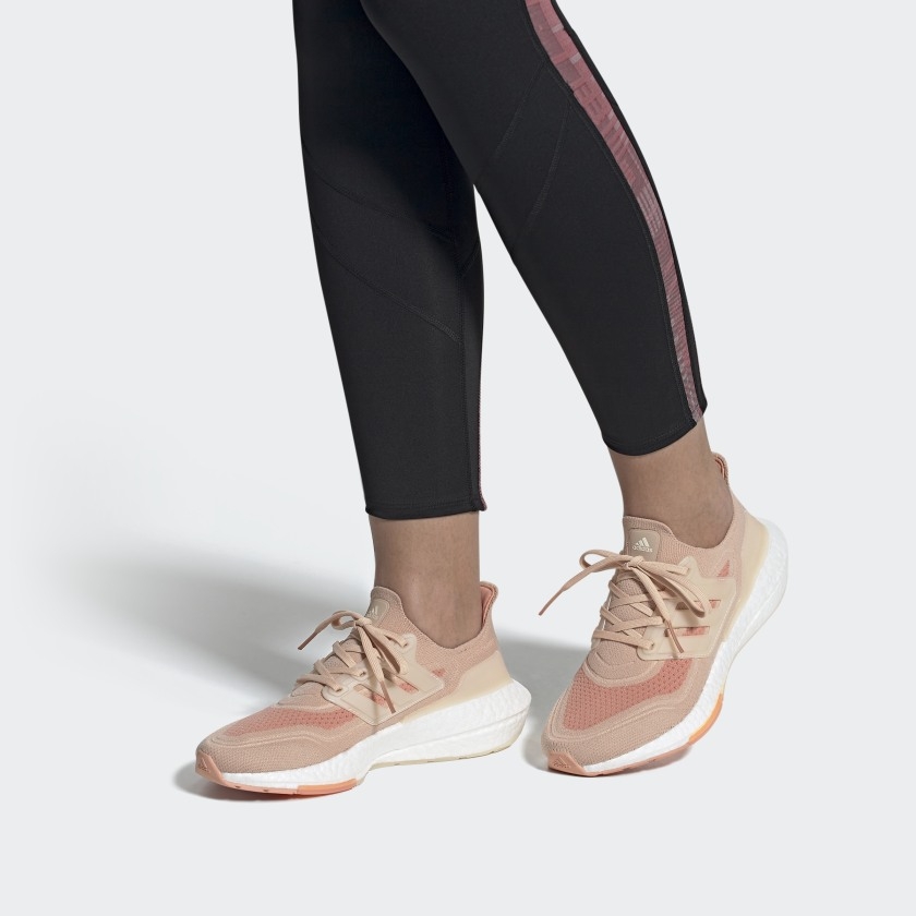 Giày chạy Adidas Chính hãng - UltraBoost 21 - Hồng | JapanSport S23838