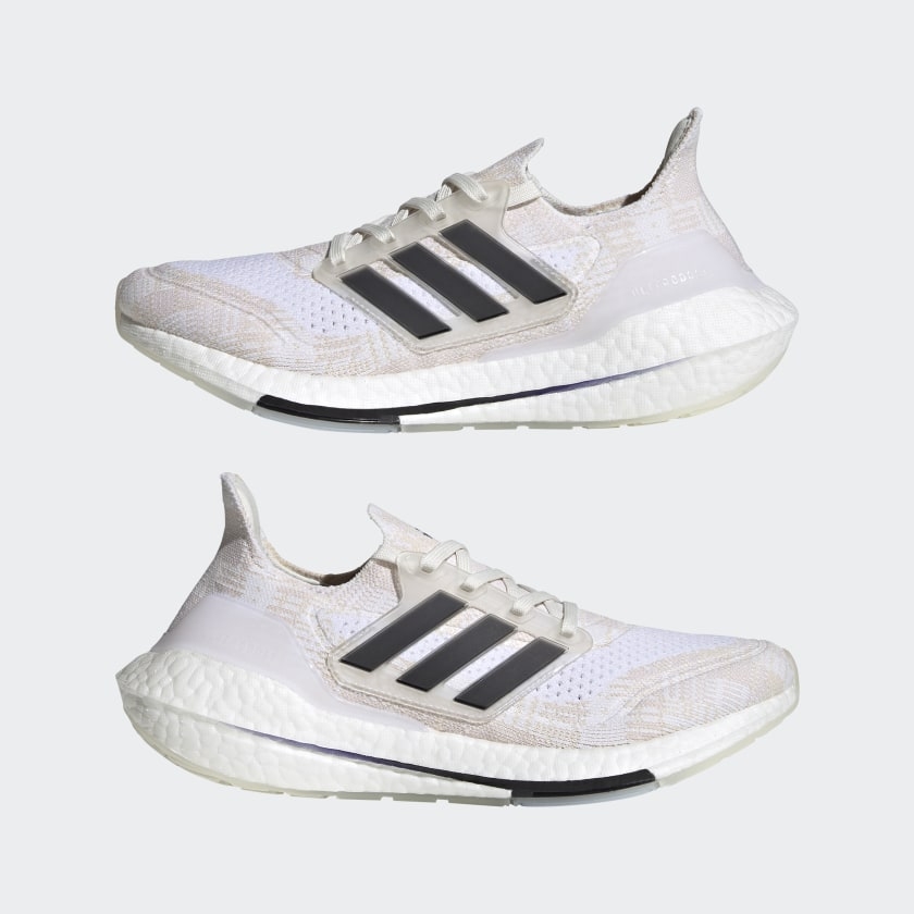 Giày chạy Adidas Chính hãng - Ultraboost 21 Primeblue - Nam Nữ - Xám | JapanSport FY0838