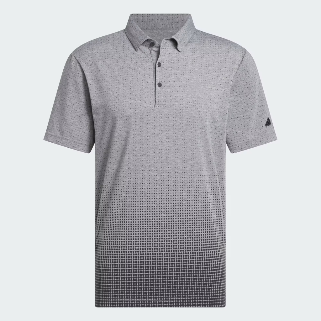Áo Polo Adidas Chính Hãng - Go-to Rise Print - Màu Carbon | JapanSport JL7904