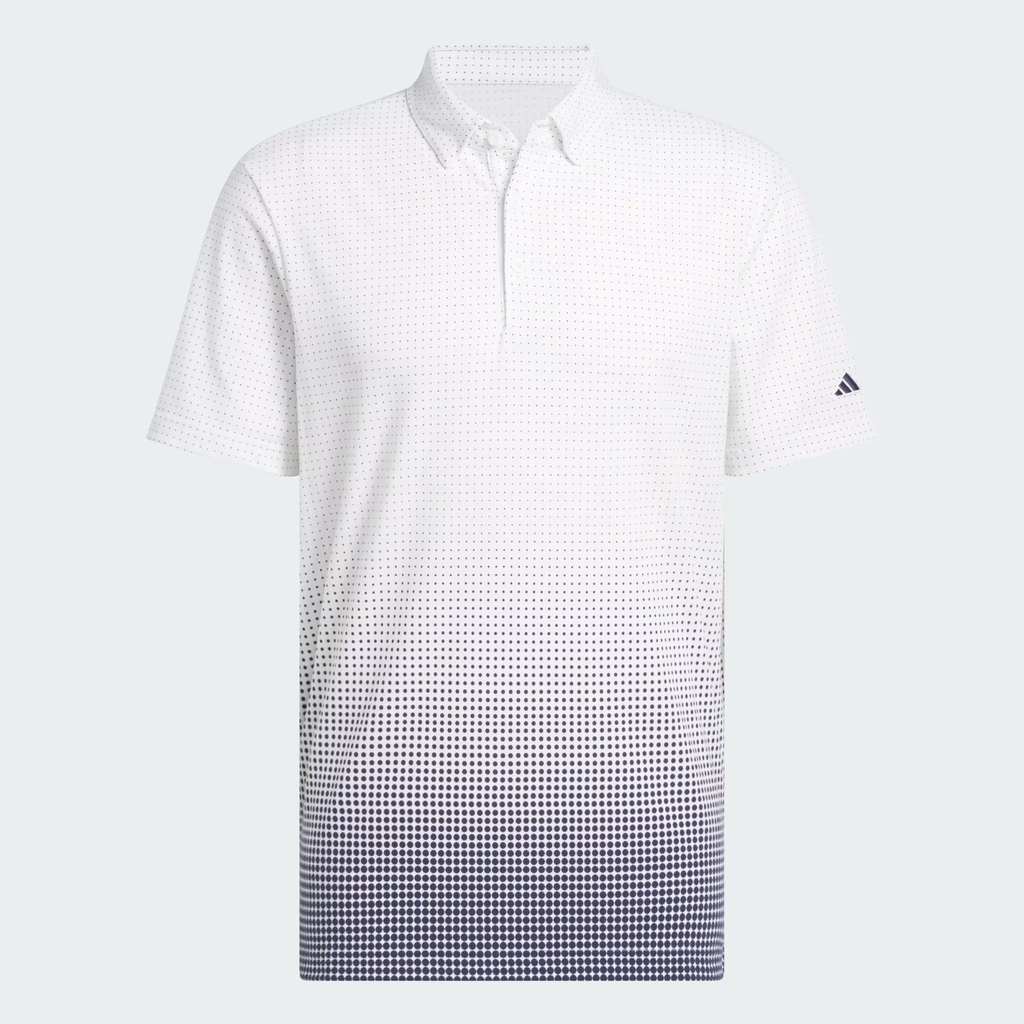 Áo Polo Adidas Chính Hãng - Go-to Rise Print - Màu Trắng | JapanSport JL7903