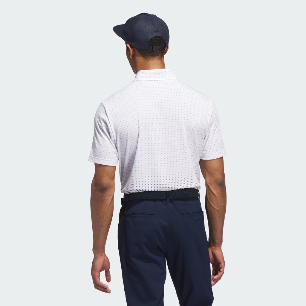 Áo Polo Adidas Chính Hãng - Go-to Rise Print - Màu Trắng | JapanSport JL7903
